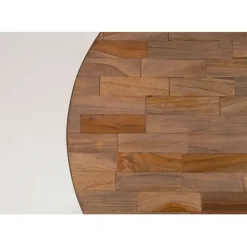 Table d'appoint ronde en teck - Suri