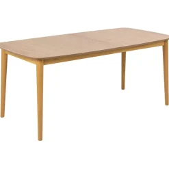 Table en Bois Naturel 180(+39)x90cm - Montreux