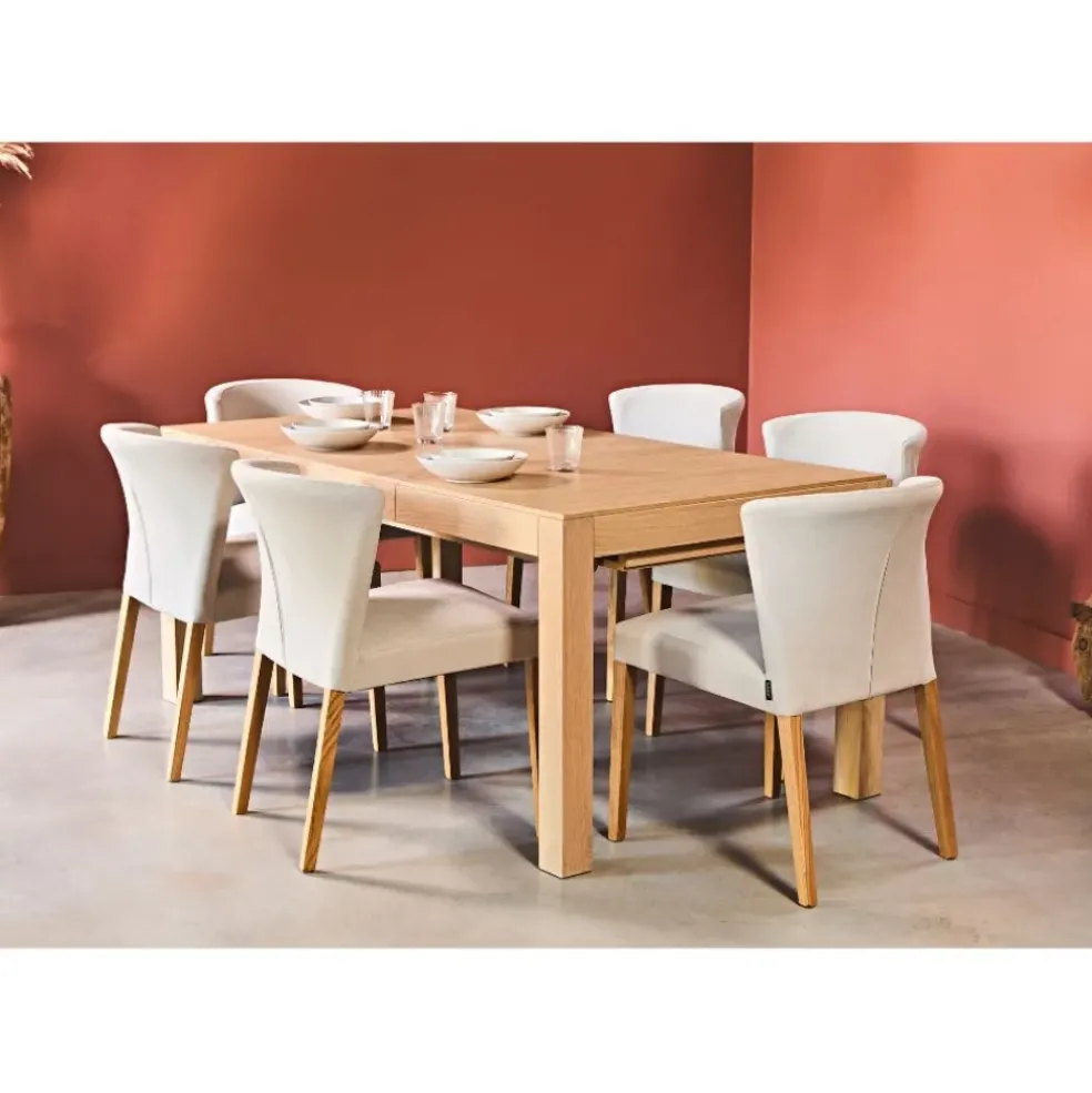 Table extensible en chêne - Drio