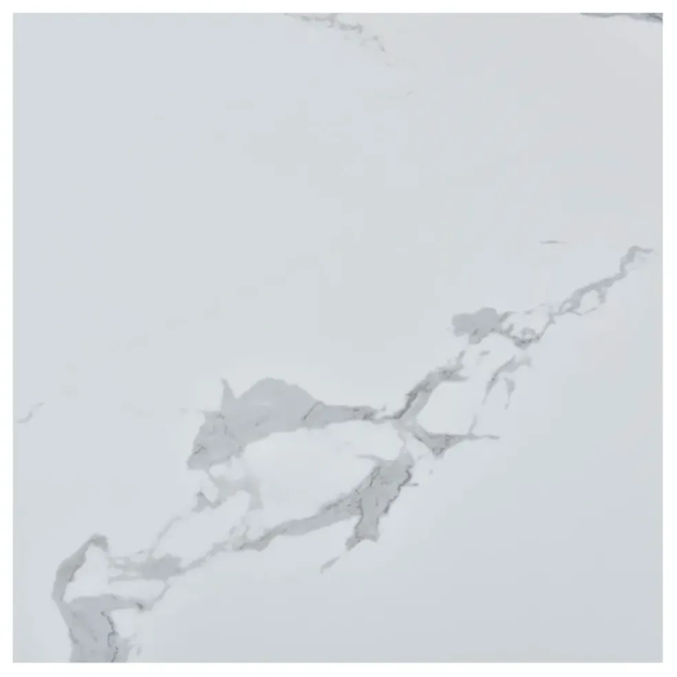 Table extensible en verre et céramique blanc l180-260cm - Linka