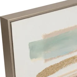 Tableau en toile et pin 60x79cm - Ligne