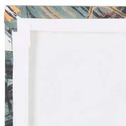 Tableau zèbre en tissu multicolore 50x70cm - Gallery