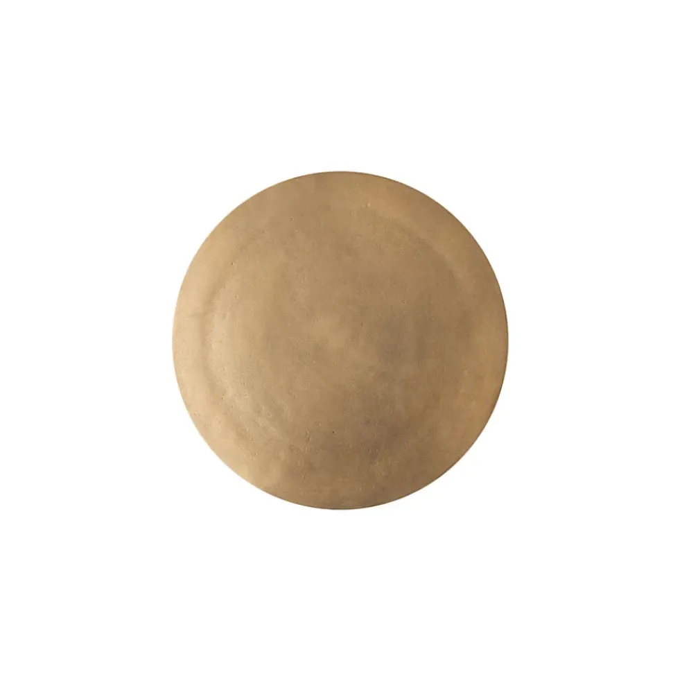 Tables d'appoint gigogne (x2) en fer doré - Felia