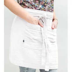 Tablier chantilly en gaze de coton 45x80cm - Gaia