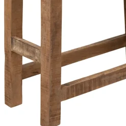 Tabouret en bois recyclé naturel - Campagne