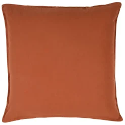 Taie d'oreiller en coton terre brulée 65x65cm - Dili
