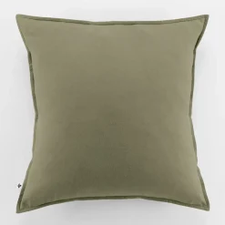 Taie d'oreiller en flanelle romarin 63x63cm - Candice