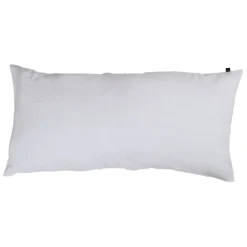 Taie d'oreiller viti blanc 65x65cm 100% lin lavé
