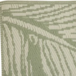 Tapis de plage en tissu vert d'eau 170x70cm - Allegra
