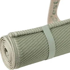 Tapis de plage en tissu vert d'eau 170x70cm - Allegra
