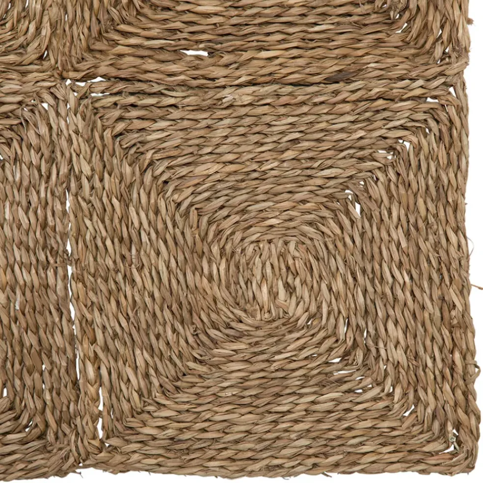 Tapis en jonc de mer naturel 206.5x146cm - Oro