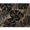 Tapis extérieur noir et naturel 120x180cm - Fleuri