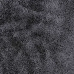 Tapis imitation fourrure poil fin gris 60x90cm