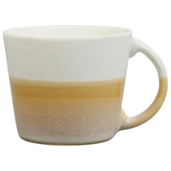 Tasse à cafe en porcelaine dégradé nude et blanc - earth notes