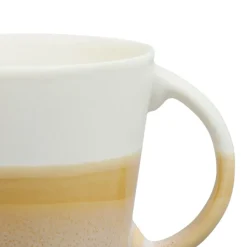 Tasse à cafe en porcelaine dégradé nude et blanc - earth notes