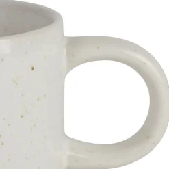 Tasse à thé papa en grès écru moucheté 30cl