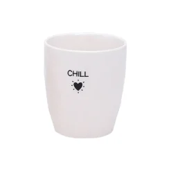 Tasse Chill en céramique blanc 18cl