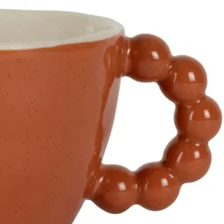 Tasse de thé en grès terracotta moucheté 25cl - Organic