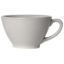 Tasse en faïence gris perle - campagne