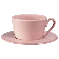 Tasse en faïence rose - constance