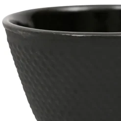 Tasse en fonte noir 12cl - Picots