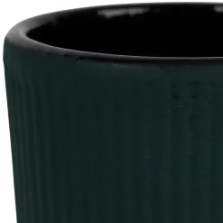 Tasse en fonte vert 12cl - Tresse