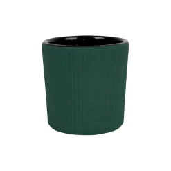 Tasse en fonte vert 12cl - Tresse