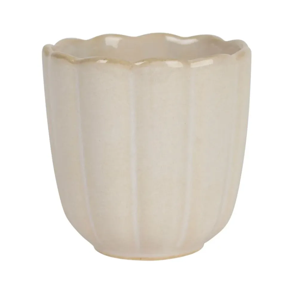 Tasse en grès écru 15cl - Romancero