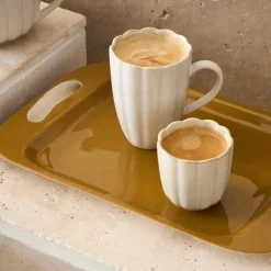 Tasse en grès écru 15cl - Romancero