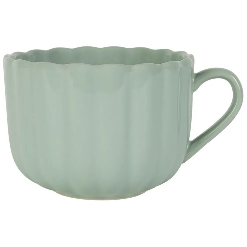 Tasse en grès sauge 50cl - Romancero