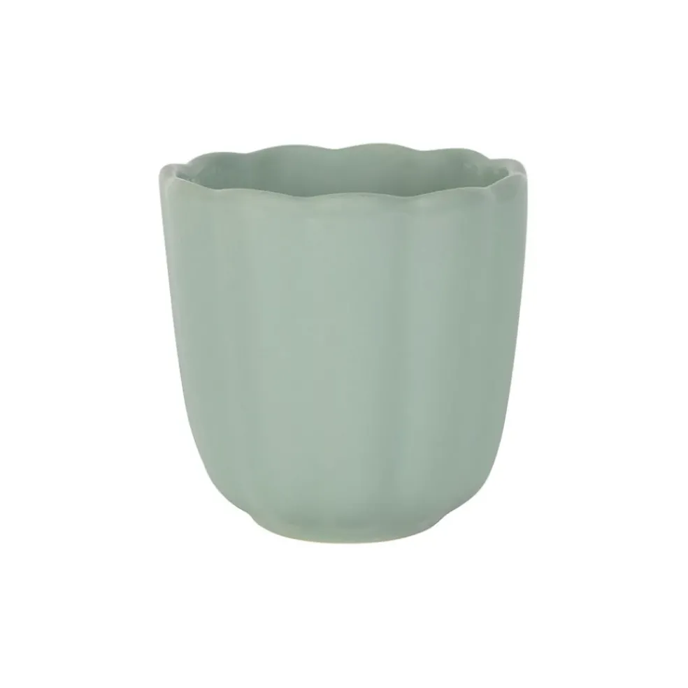 Tasse en grès sauge 15cl - Romancero