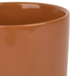 Tasse en grès terracotta 25cl - cannelé