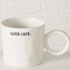 Tasse en porcelaine Good luck 36cl - Jumbo