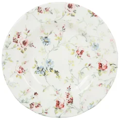 Tasse et sous-tasse en faïence multicolore - p'tites fleurs