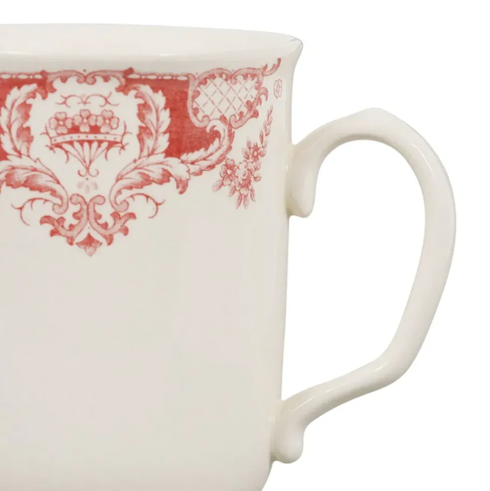 Tasse haute en faïence bordeaux - clothilde