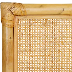 Tete lit en rotin naturel 160x100 - Balamea