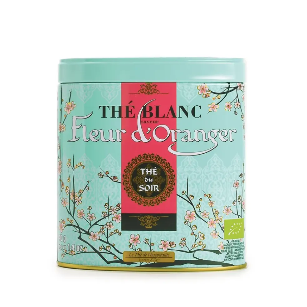 Thé blanc fleur d'oranger - 40g- bio