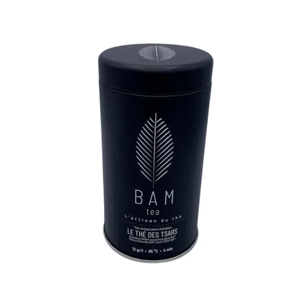 Thé des Tsars bio avec boite métal - 70g