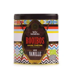 Thé rooibos vanille - 100g - bio