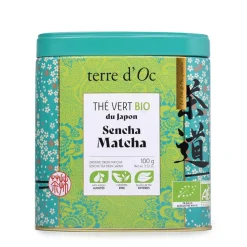 Thé vert sencha matcha -100g - bio