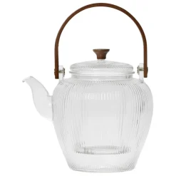 Theiere en verre borosilicate transparent 1l - Manarola