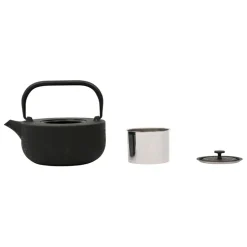 Théière en fonte noir avec filtre inox - Arty