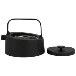 Théière en fonte noir avec filtre inox 90cl - Tipot-Arty