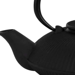 Théière en fonte noir avec filtre inox 75cl - Brin