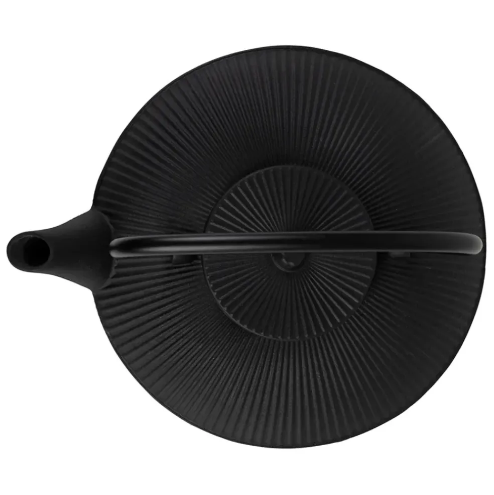 Théière en fonte noir avec filtre inox 75cl - Brin