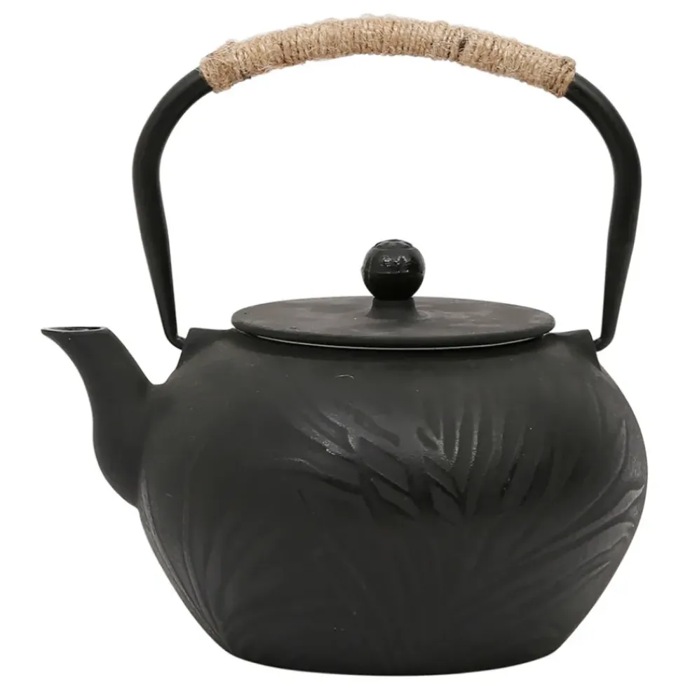 Théière en fonte noir avec filtre inox 1.5l - Exaltation
