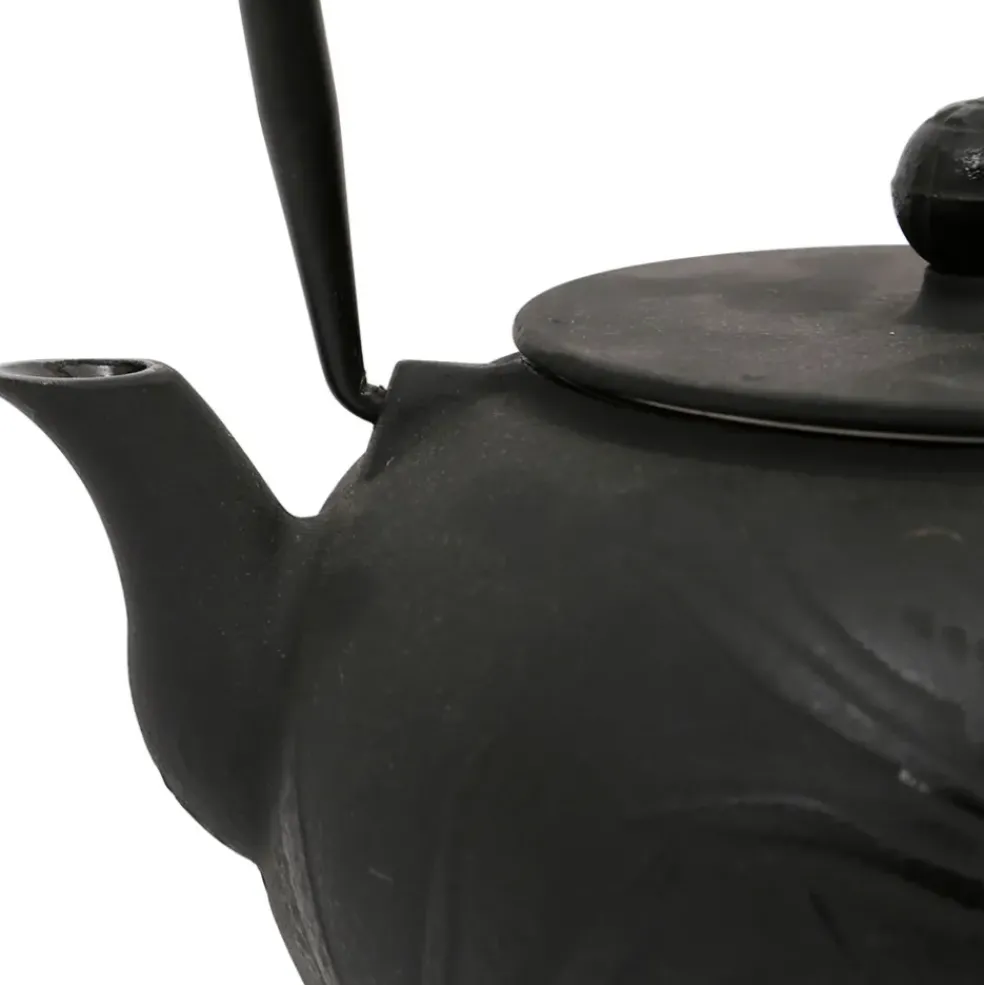 Théière en fonte noir avec filtre inox 1.5l - Exaltation