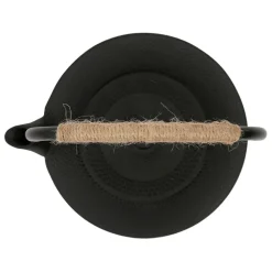 Théière en fonte noir avec filtre 1.2l - Picots