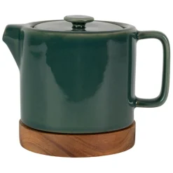 Théière en grès émeraude avec filtre 70cl - Nordika