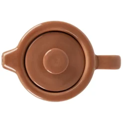 Théière solitaire en grès terracotta avec filtre 45cl - Nordika